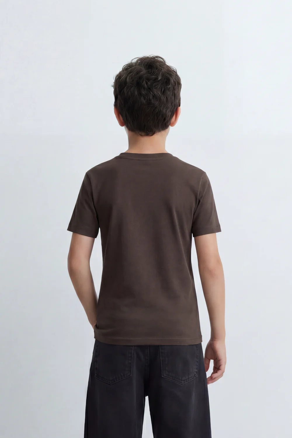 Boy's Tomato Store Minimal T-Shirt Raised Game Over Typography Detail - Image 9