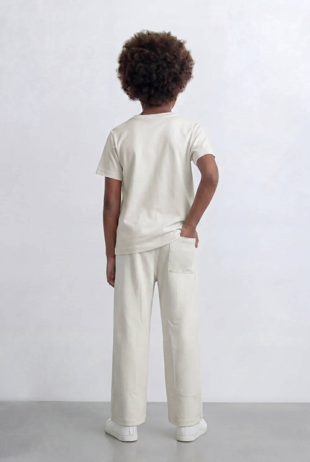 Boy's Tomato Store Monochrome Co-Ord Set Bold Front Graphic Slim Fit Outfit - Image 6