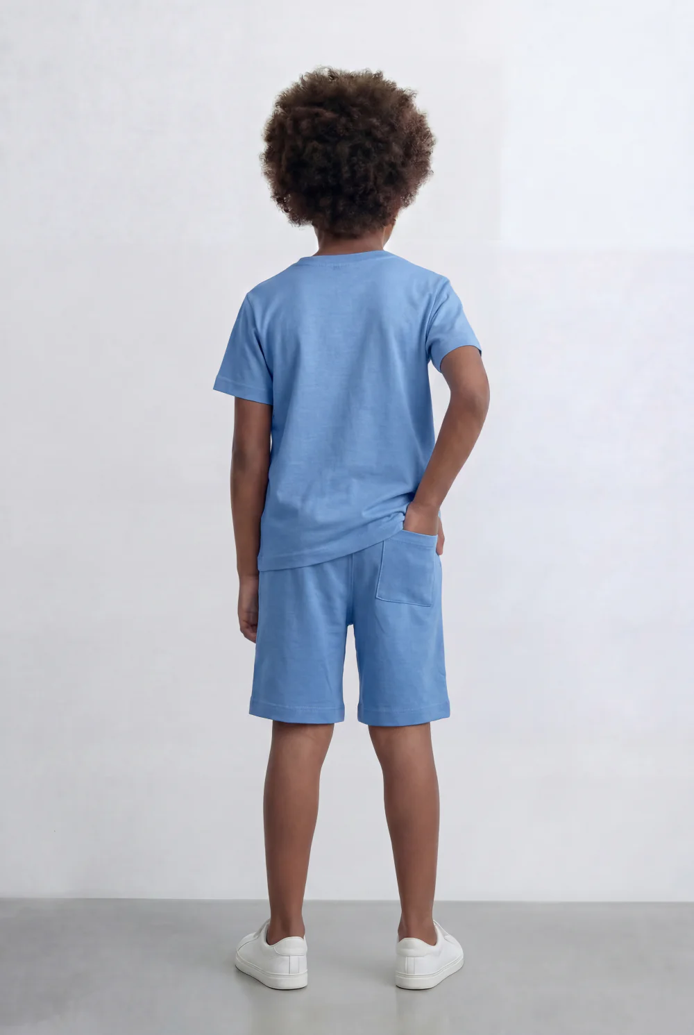 Boy's Tomato Store Smile Graphic Set Matching Slim Fit Outfit - Image 2