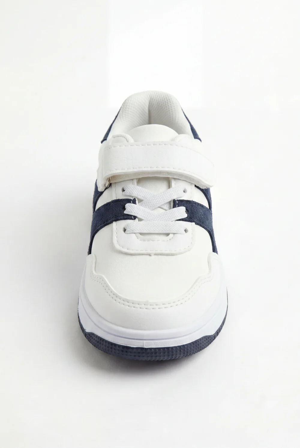 Boy's Tomato Store Strap Sneaker Easy Hook And Loop Closure Lace Detail Shoes - Image 8