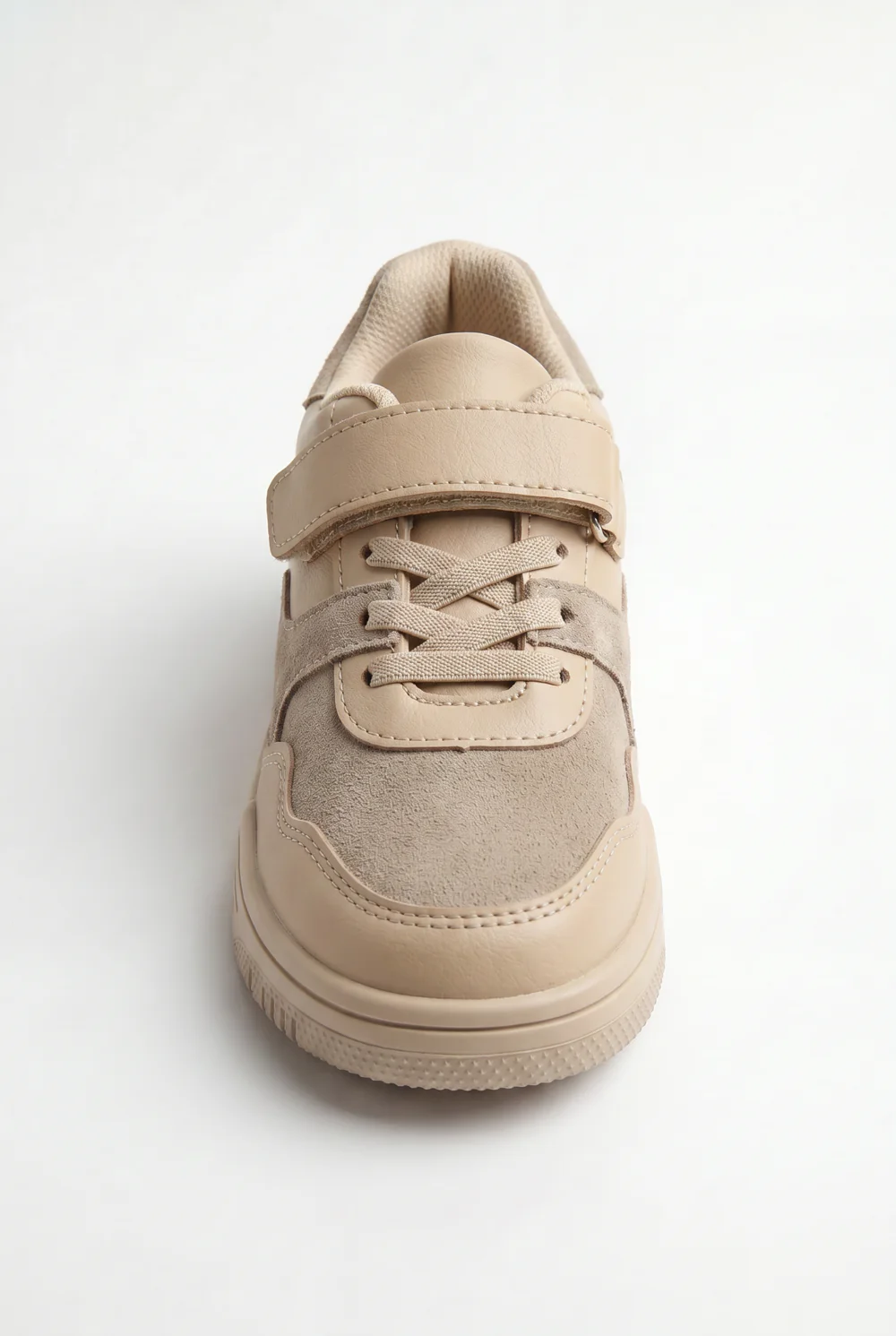 Boy's Tomato Store Strap Sneaker Easy Hook And Loop Closure Lace Detail Shoes - Image 9