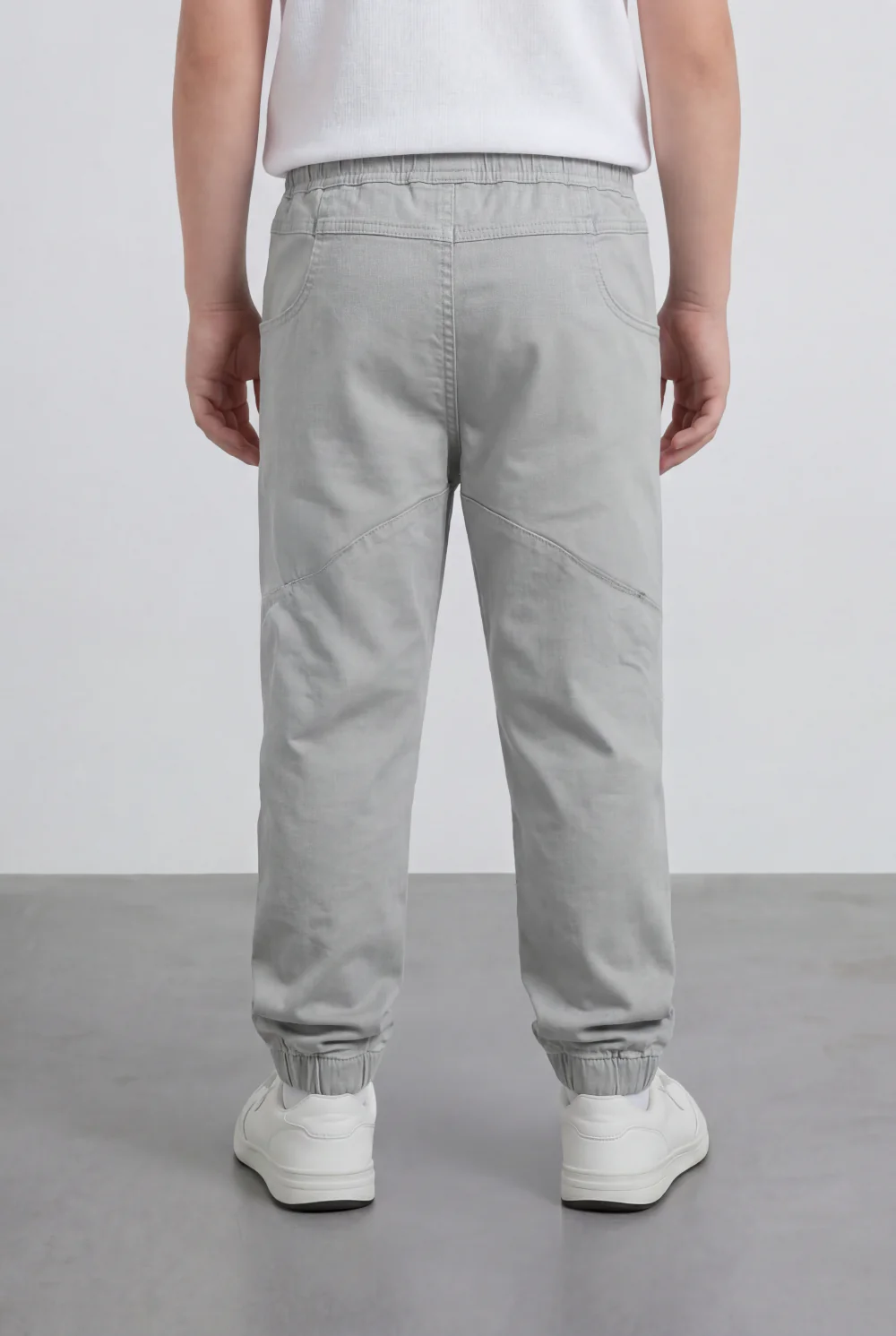 Boy's Tomato Store Utility Cargo Jogger Elastic Waist Multi Pocket Design Panel Seam Construction Elastic Cuff Hem - Image 10