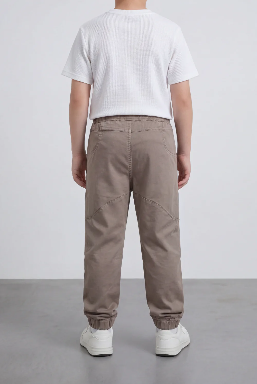 Boy's Tomato Store Utility Cargo Jogger Elastic Waist Multi Pocket Design Panel Seam Construction Elastic Cuff Hem - Image 18