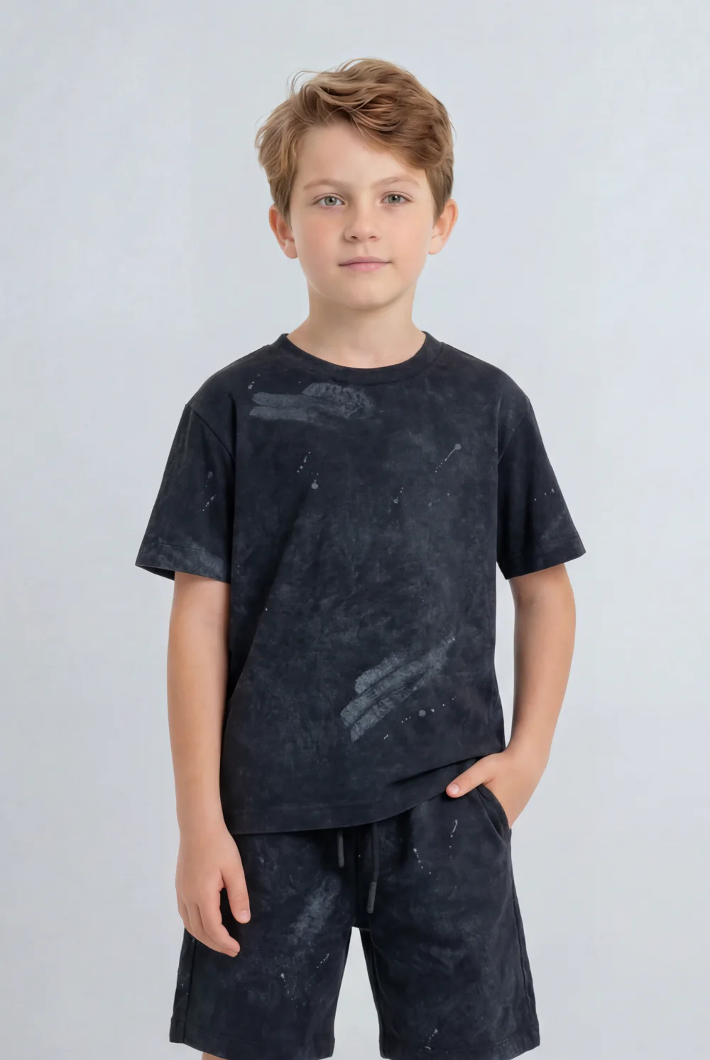 Boy's Tomato Store Acid Wash Effect Set Outfit - Image 4