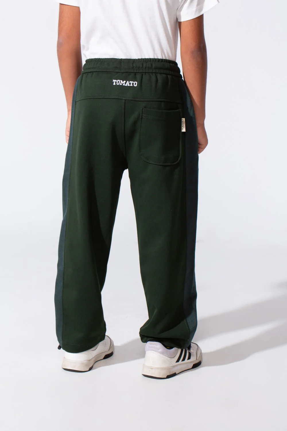 Boy's Tomato Sweatpants With Elastic Waistband And Drawstring - Image 10