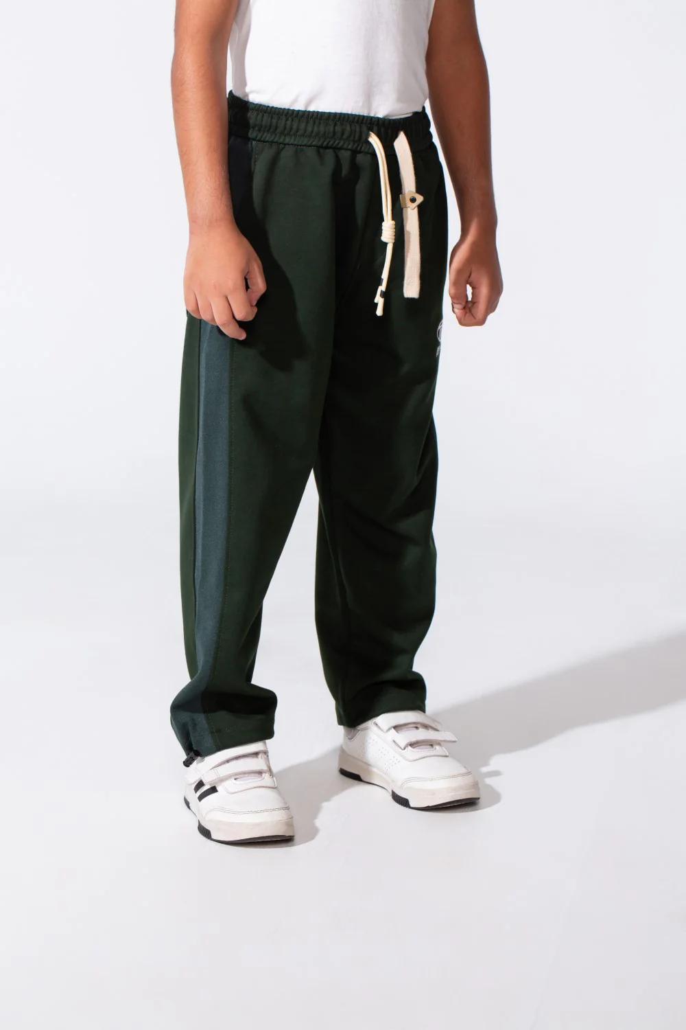 Boy's Tomato Sweatpants With Elastic Waistband And Drawstring - Image 11
