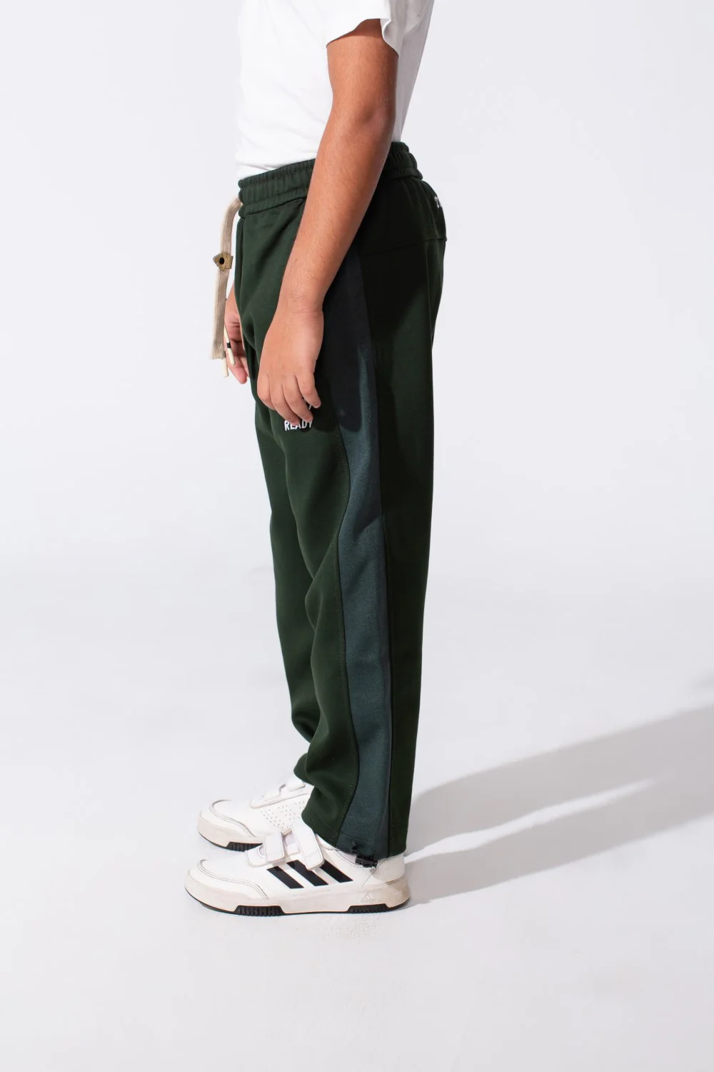 Boy's Tomato Sweatpants With Elastic Waistband And Drawstring - Image 12
