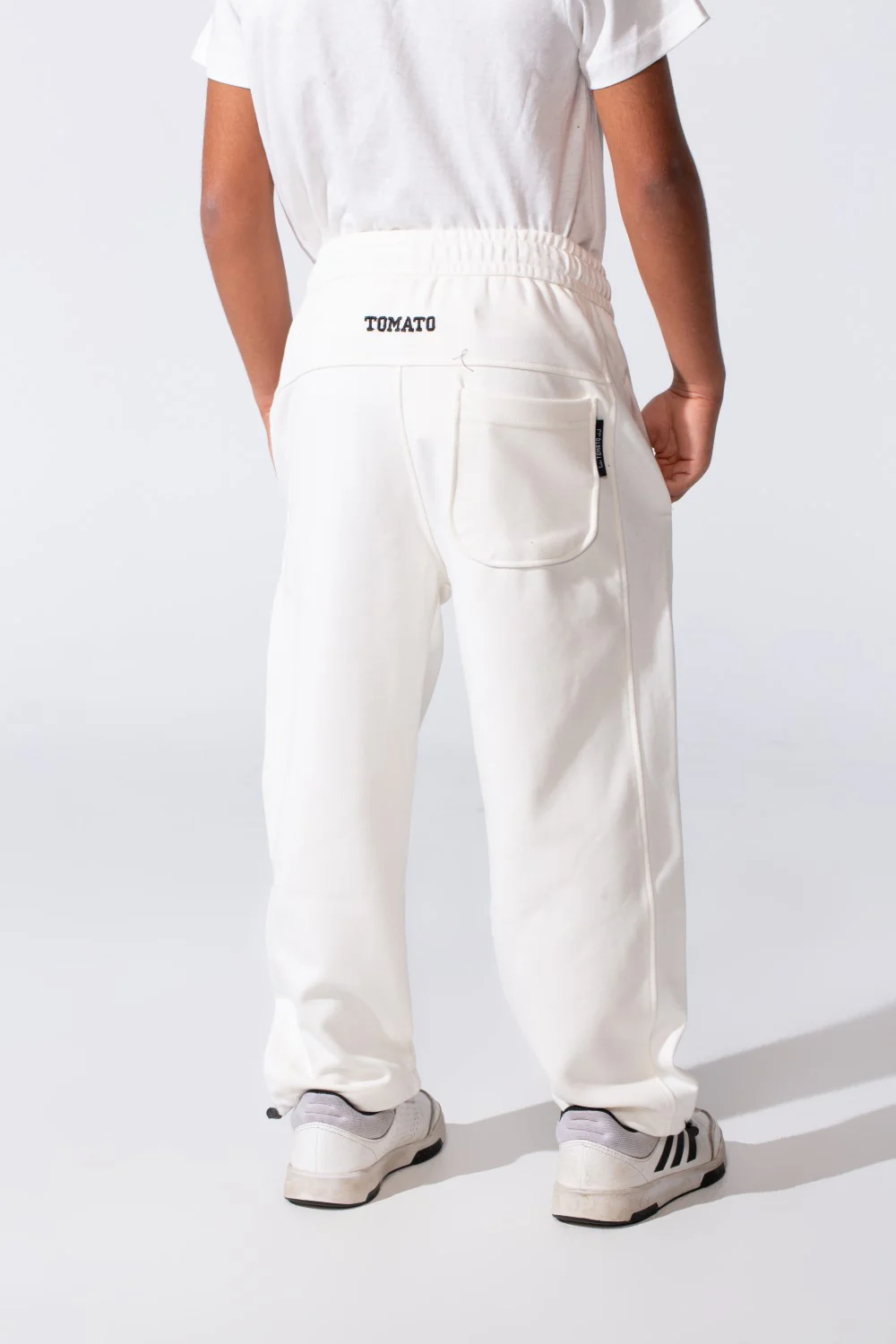 Boy's Tomato Sweatpants With Elastic Waistband And Drawstring - Image 18