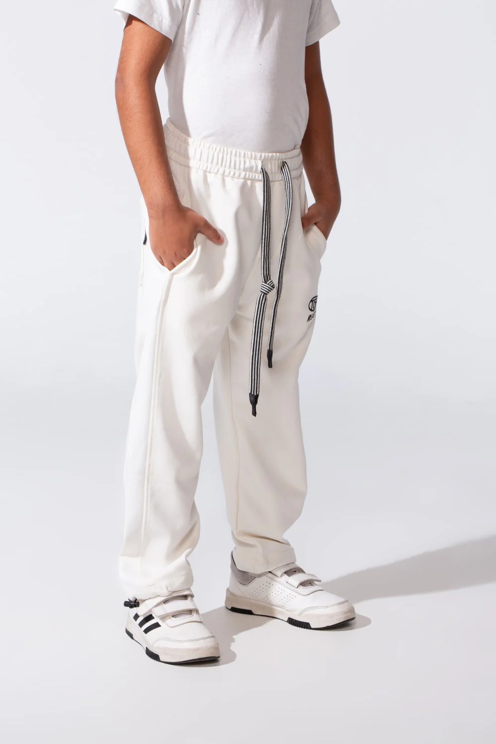 Boy's Tomato Sweatpants With Elastic Waistband And Drawstring - Image 19