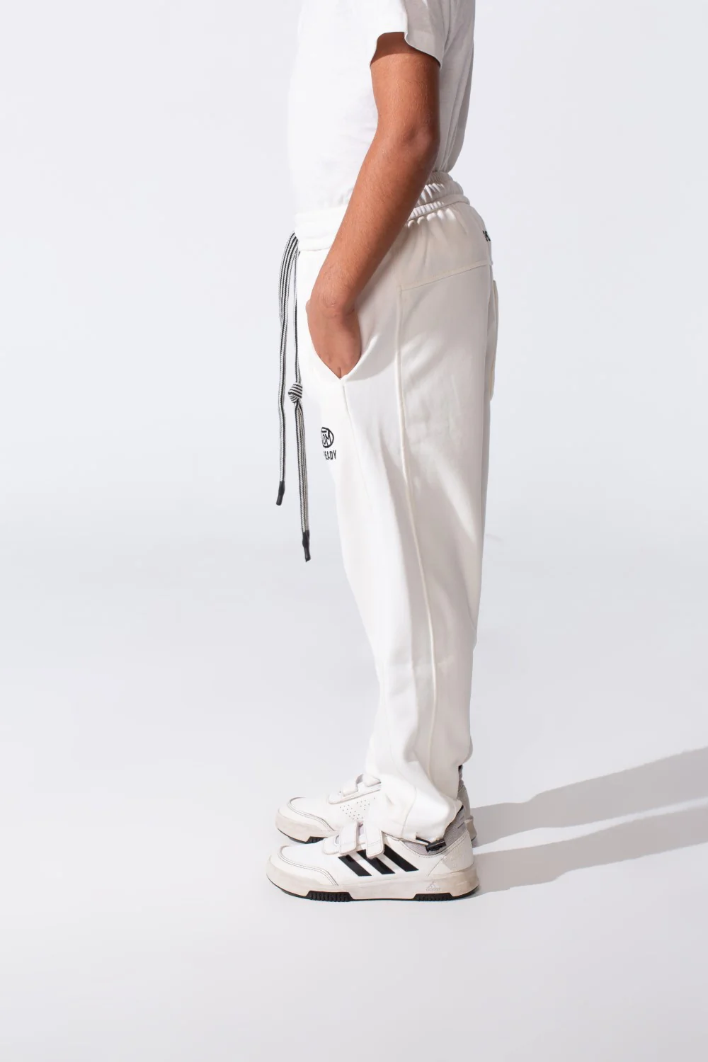 Boy's Tomato Sweatpants With Elastic Waistband And Drawstring - Image 20