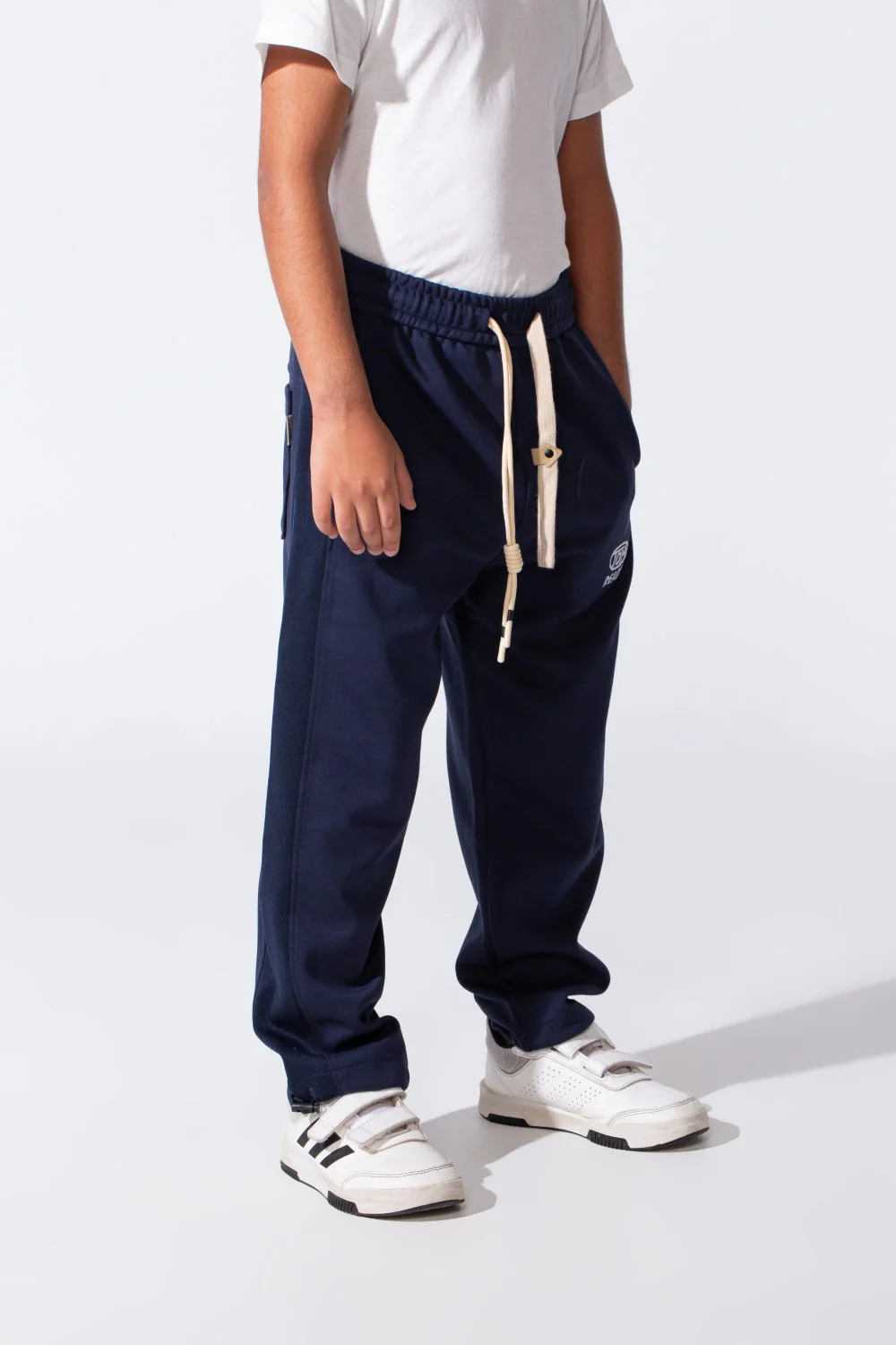 Boy's Tomato Sweatpants With Elastic Waistband And Drawstring - Image 23