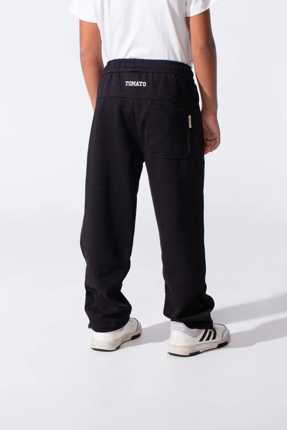 Boy's Tomato Sweatpants With Elastic Waistband And Drawstring - Image 6