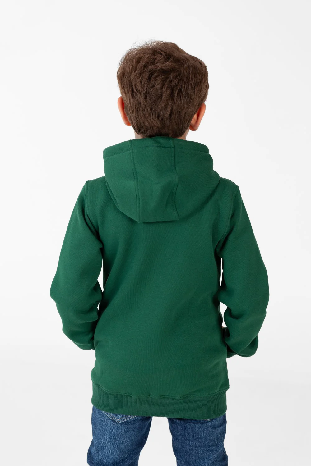 Boy's Tomato Sweatshirt With Full Zip And Long Sleeves - Image 10