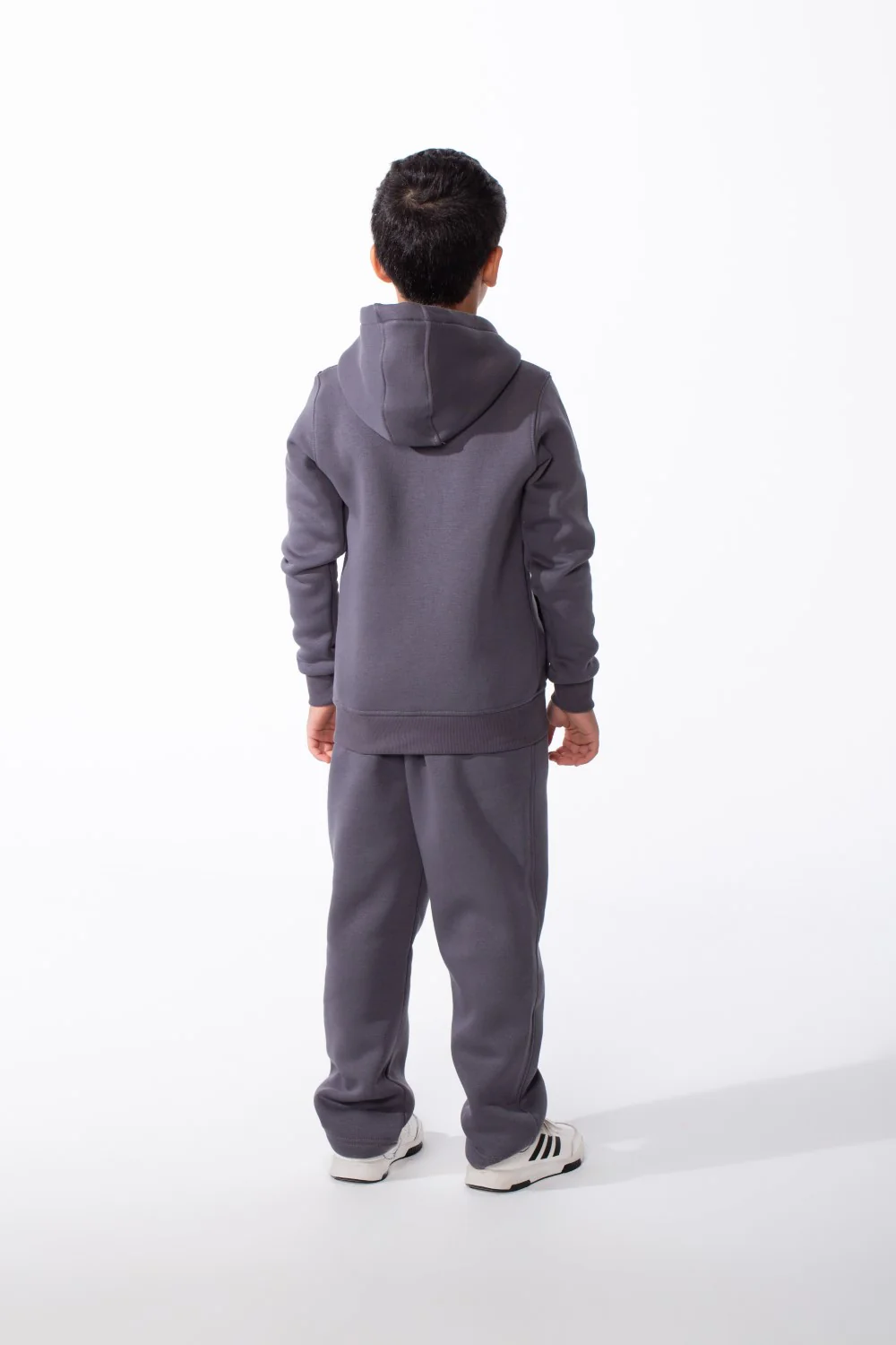 Boy's Tracksuit Front Zipper Split Pockets Stylish Cozy Everyday Look Oversize Outfit - Image 11