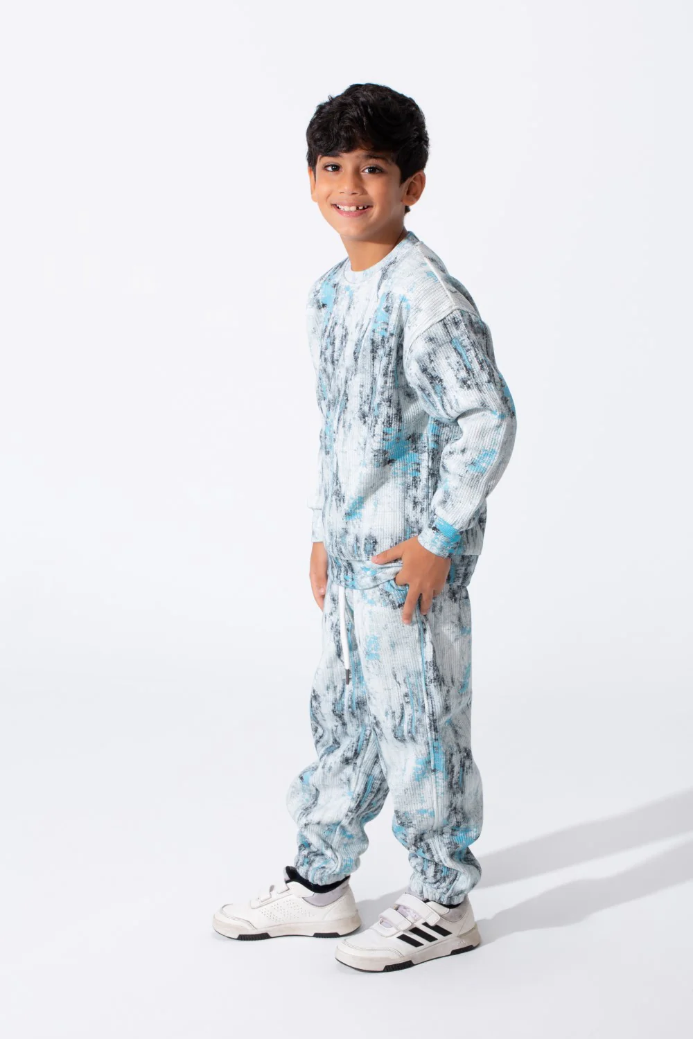 Boy's Two Pieces Milton Outfit Slim Fit Crew Neck - Image 7