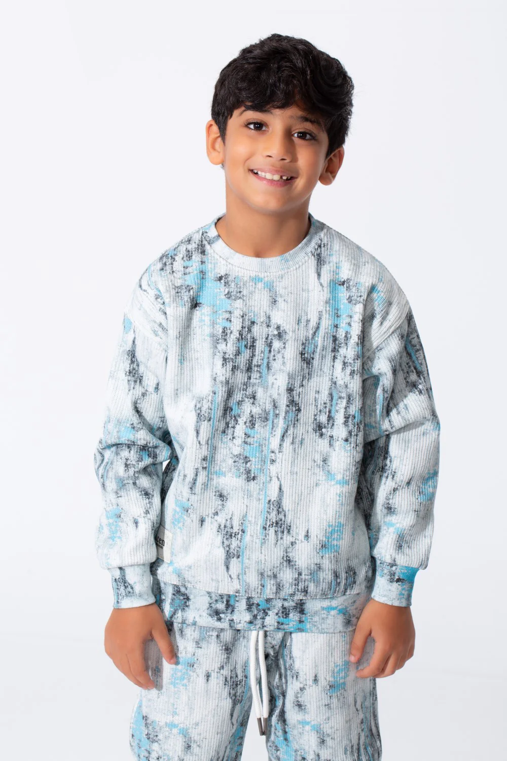 Boy's Two Pieces Milton Outfit Slim Fit Crew Neck - Image 8