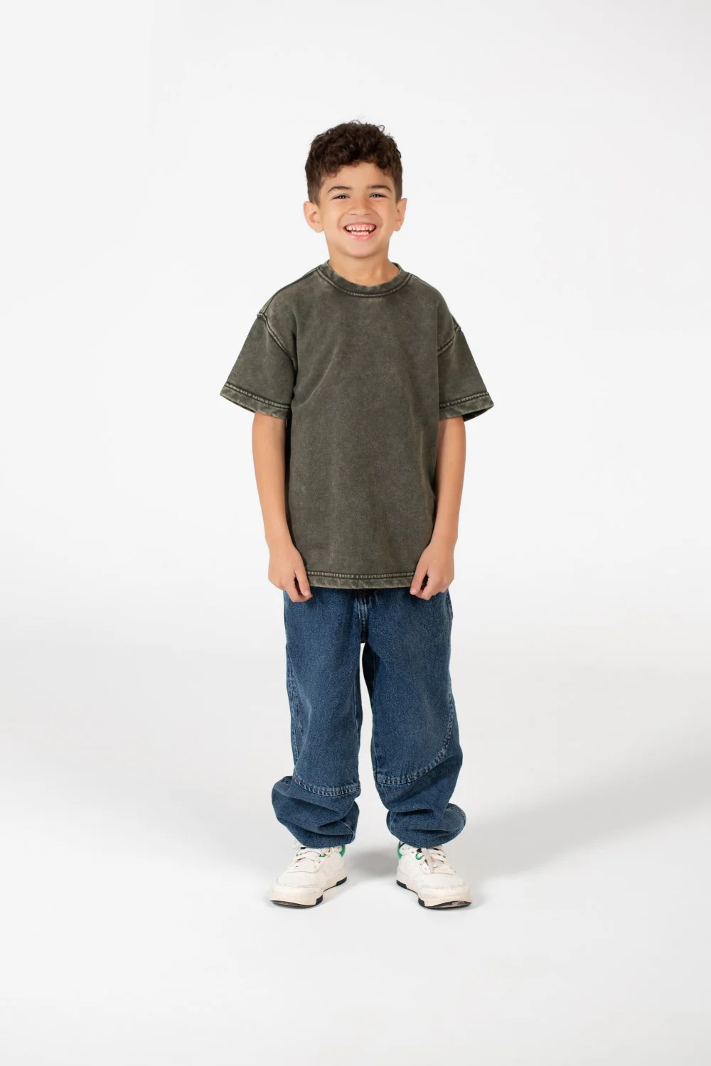 Boy's Washed Short Sleeve T-Shirt - Image 12