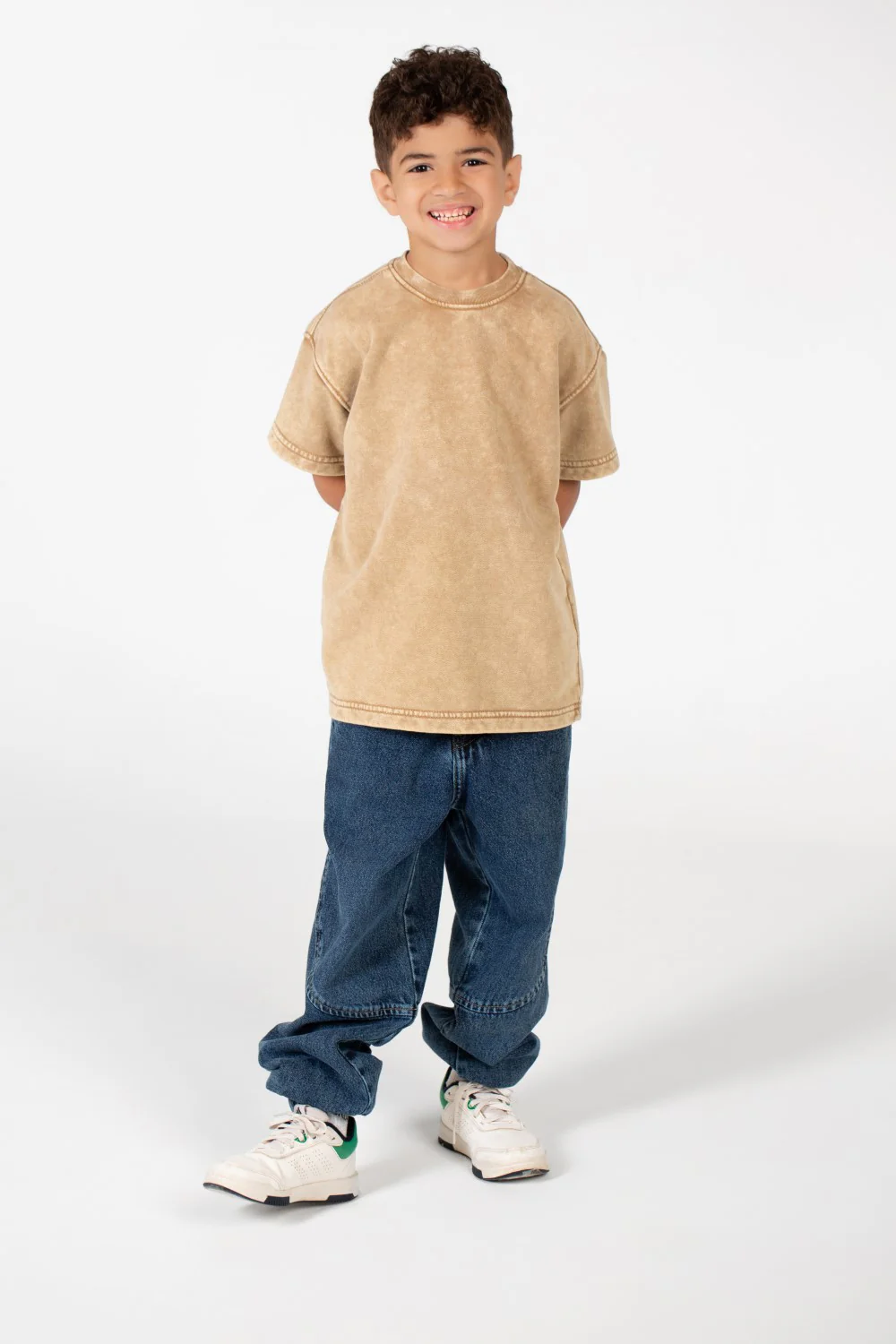Boy's Washed Short Sleeve T-Shirt - Image 8