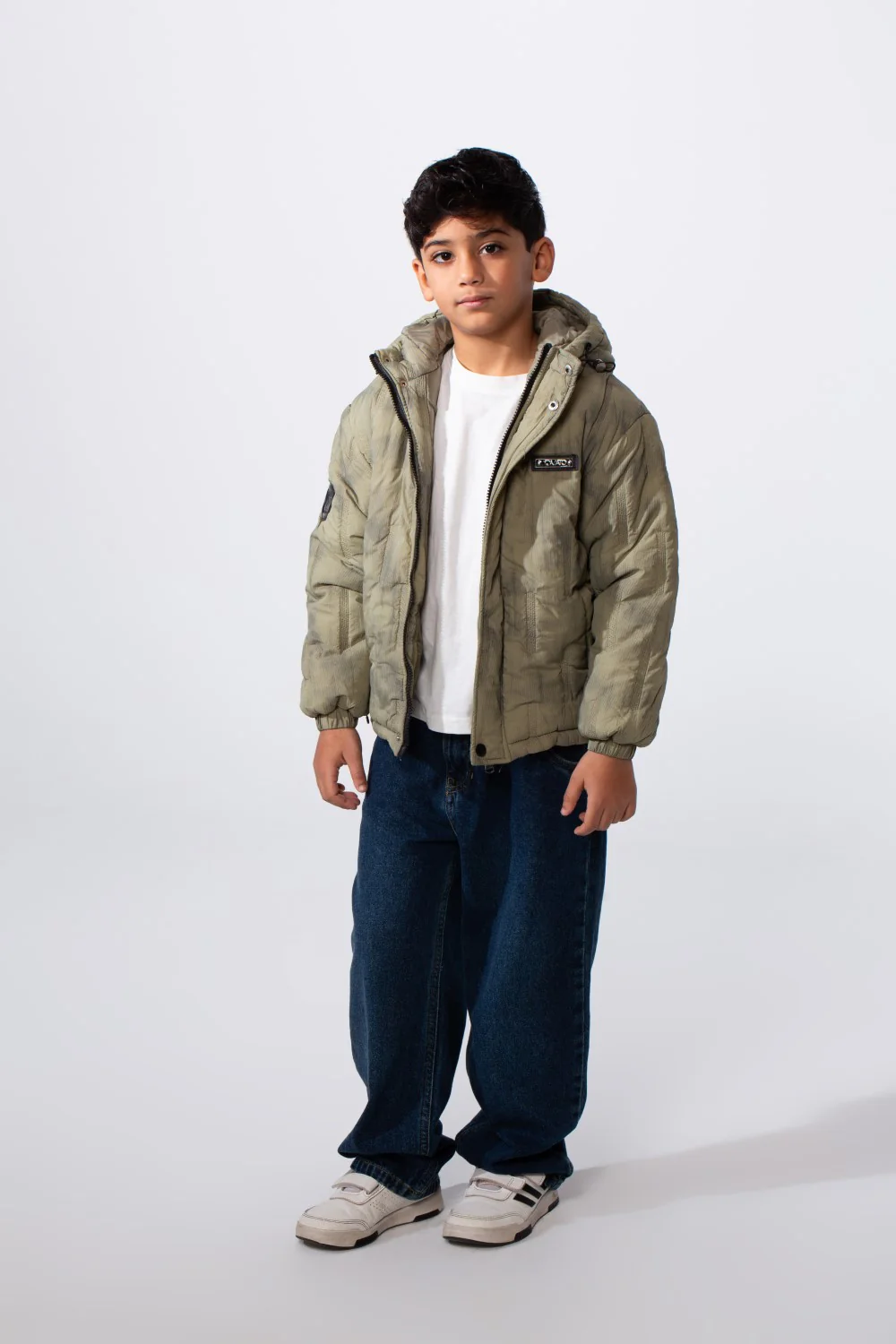 Boy's Waterproof Hooded Long Sleeve Jacket With Pockets Puffer - Image 10