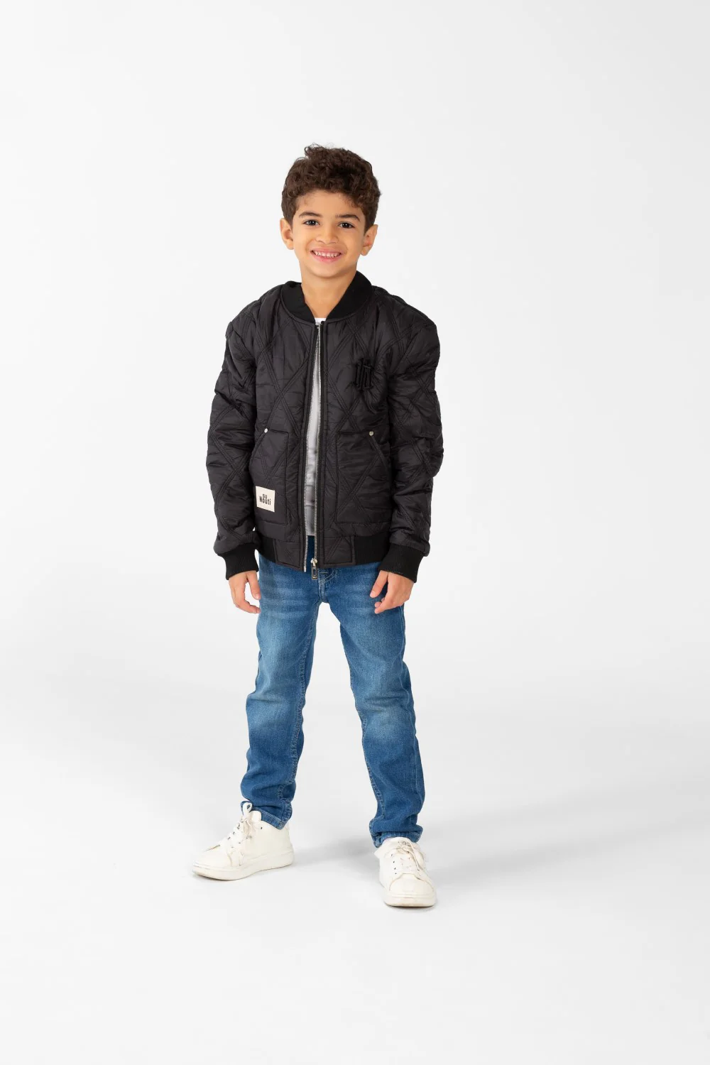 Boy's Waterproof Jacket With Front Pockets And Full Zippers - Image 4