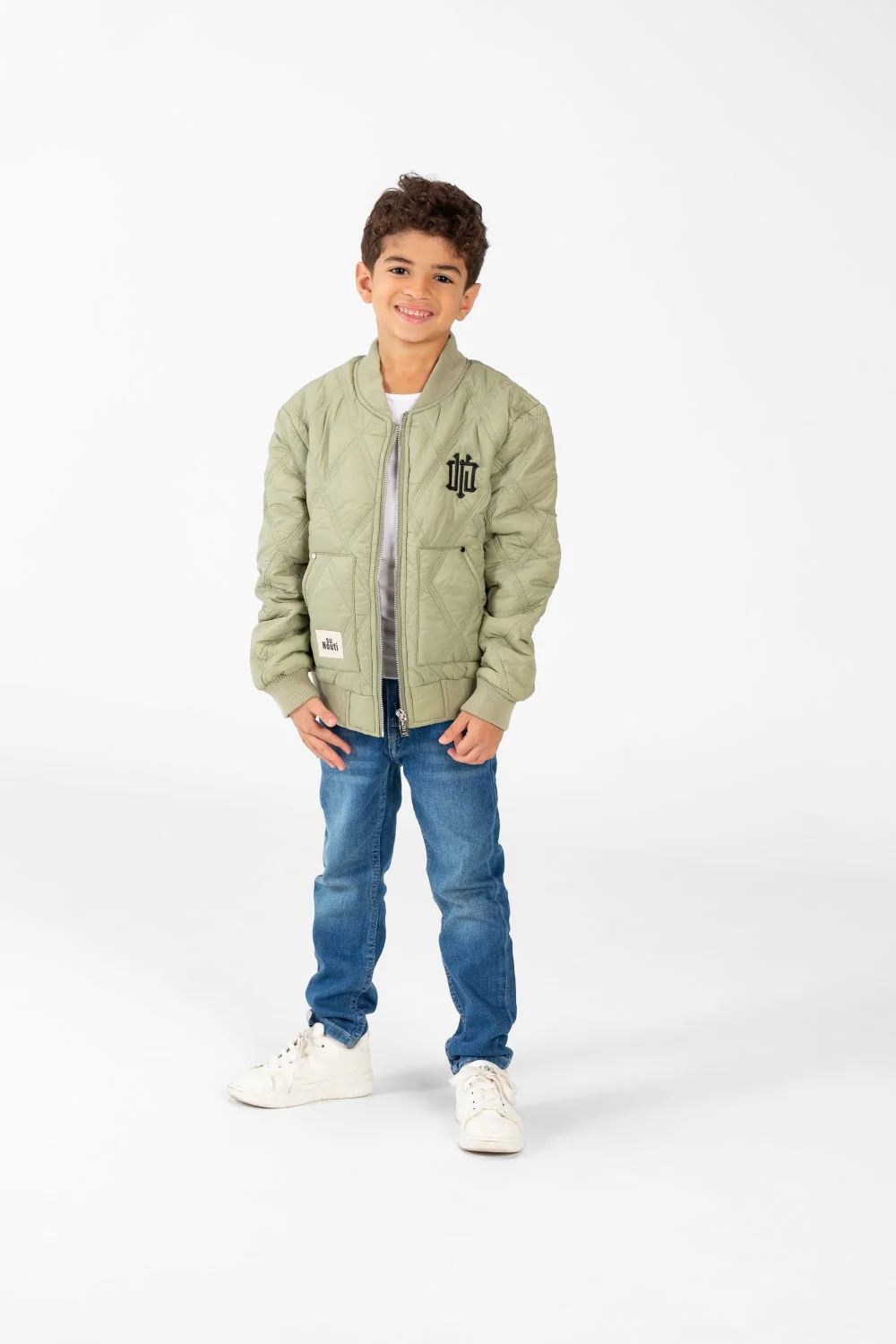 Boy's Waterproof Jacket With Front Pockets And Full Zippers - Image 8