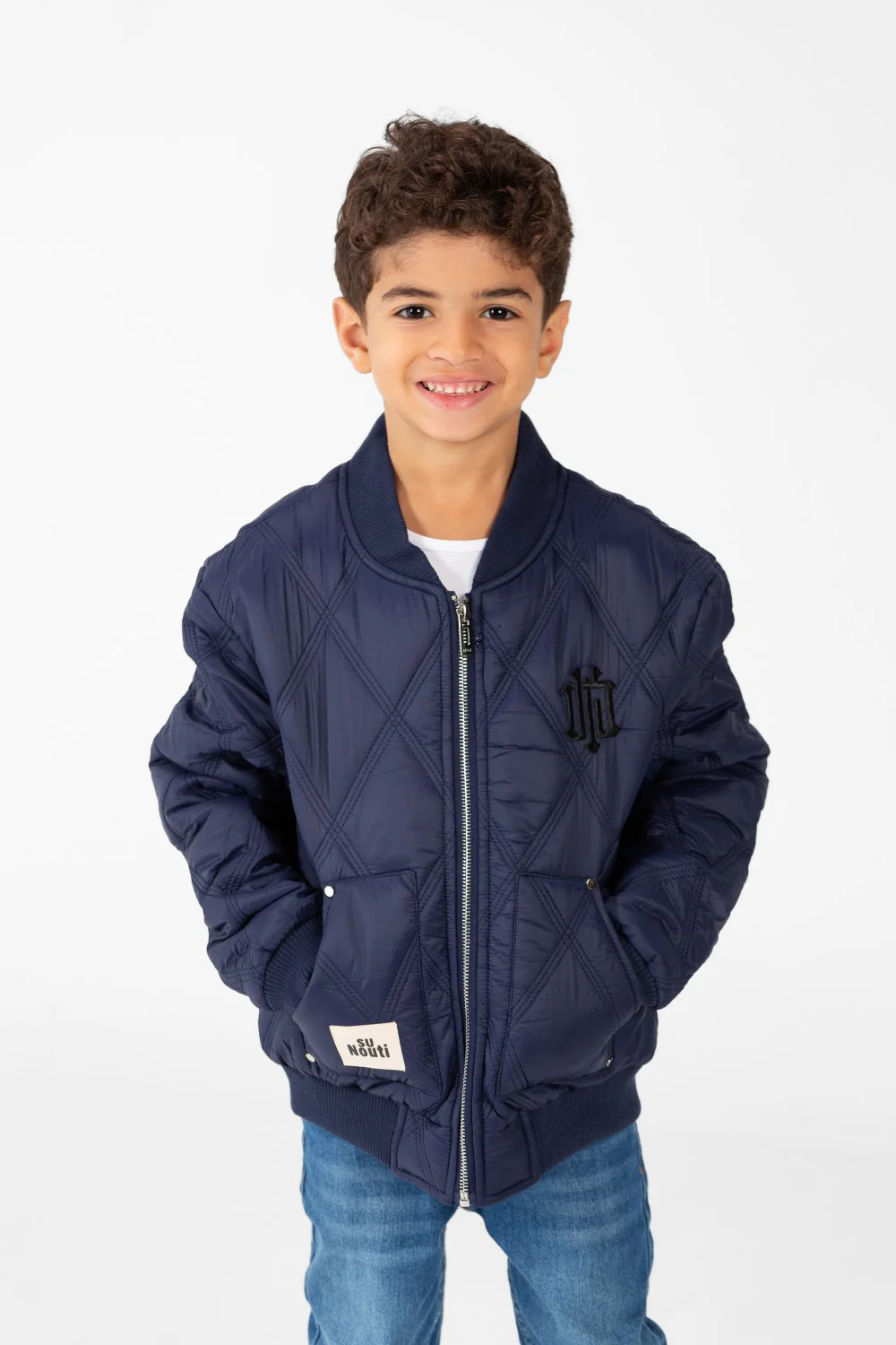 Boy's Waterproof Jacket With Front Pockets And Full Zippers - Image 9