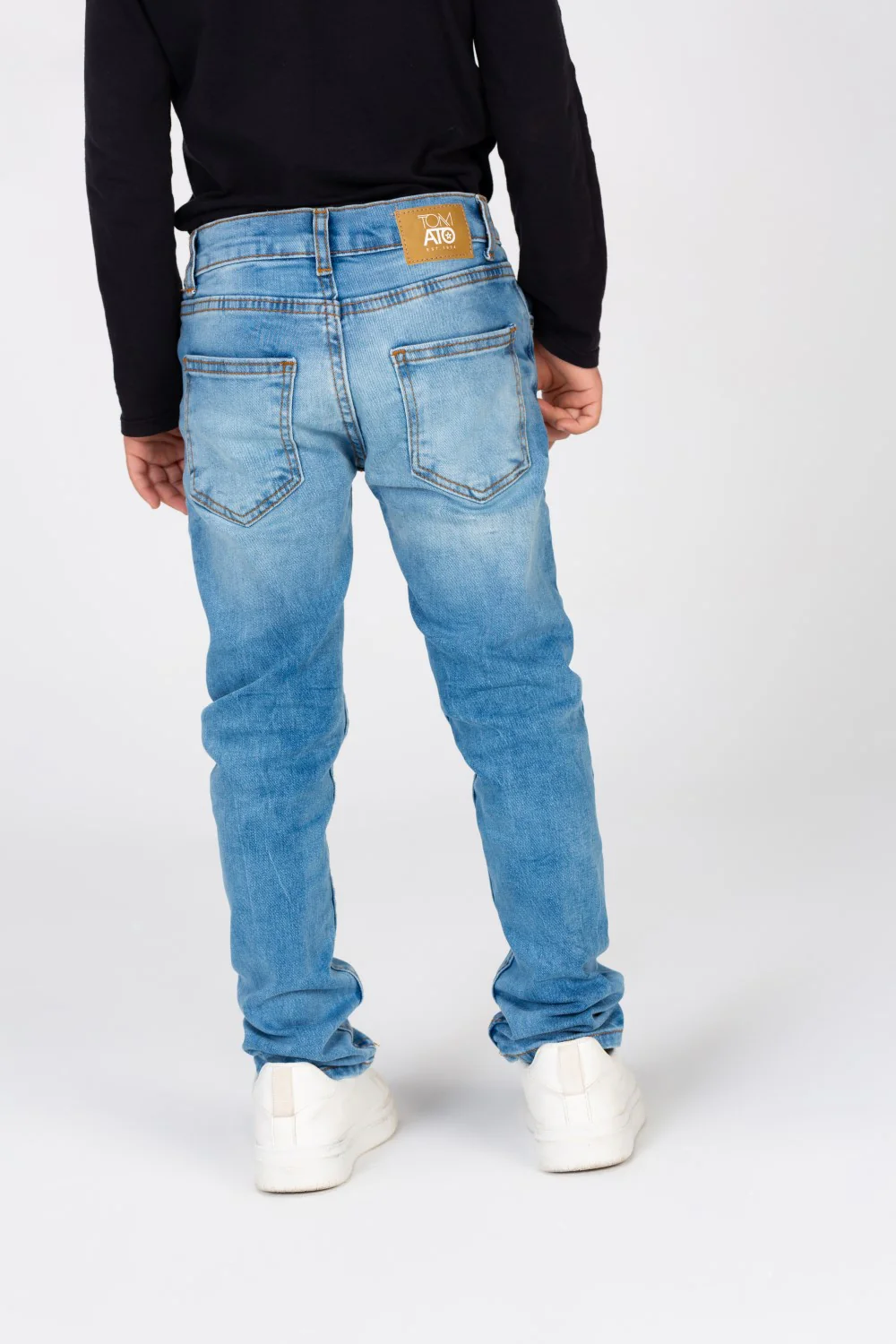 Boys Well Used Laser Jeans Pants With Distinctive Details - Image 11