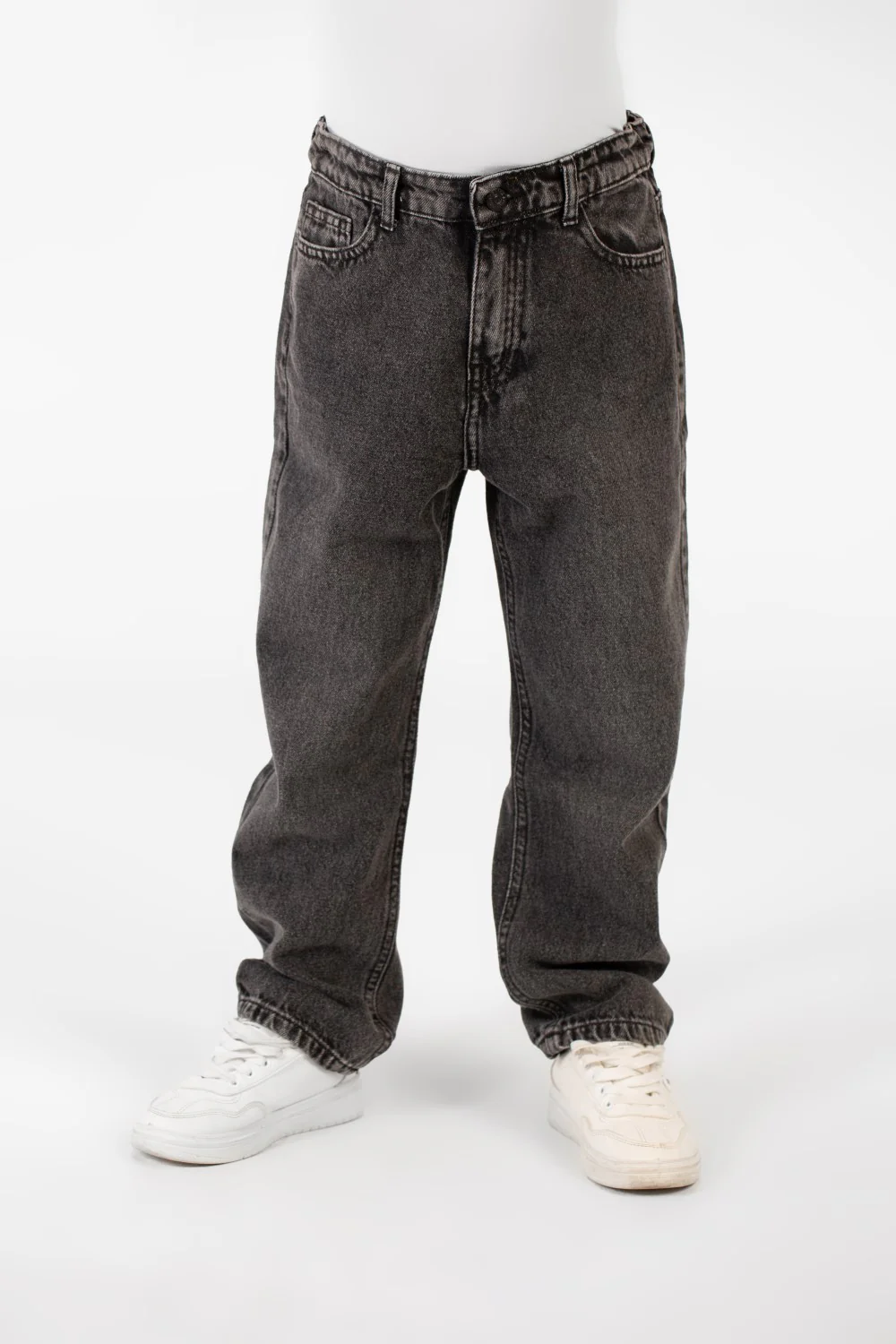 Boy's Wide Leg Jeans Pants With Five Pockets And Modern Design - Image 13
