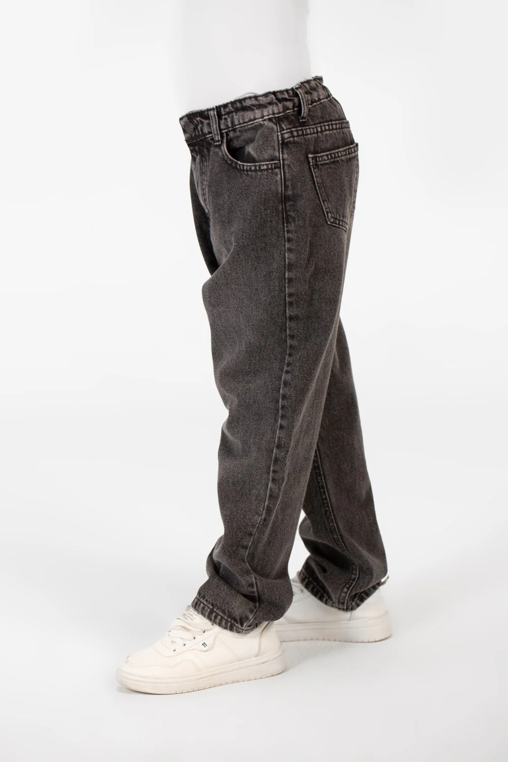 Boy's Wide Leg Jeans Pants With Five Pockets And Modern Design - Image 16
