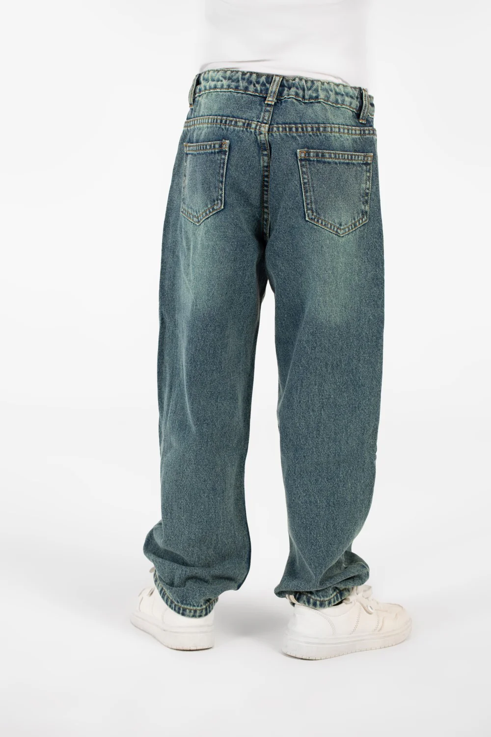 Boy's Wide Leg Jeans Pants With Five Pockets And Modern Design - Image 18