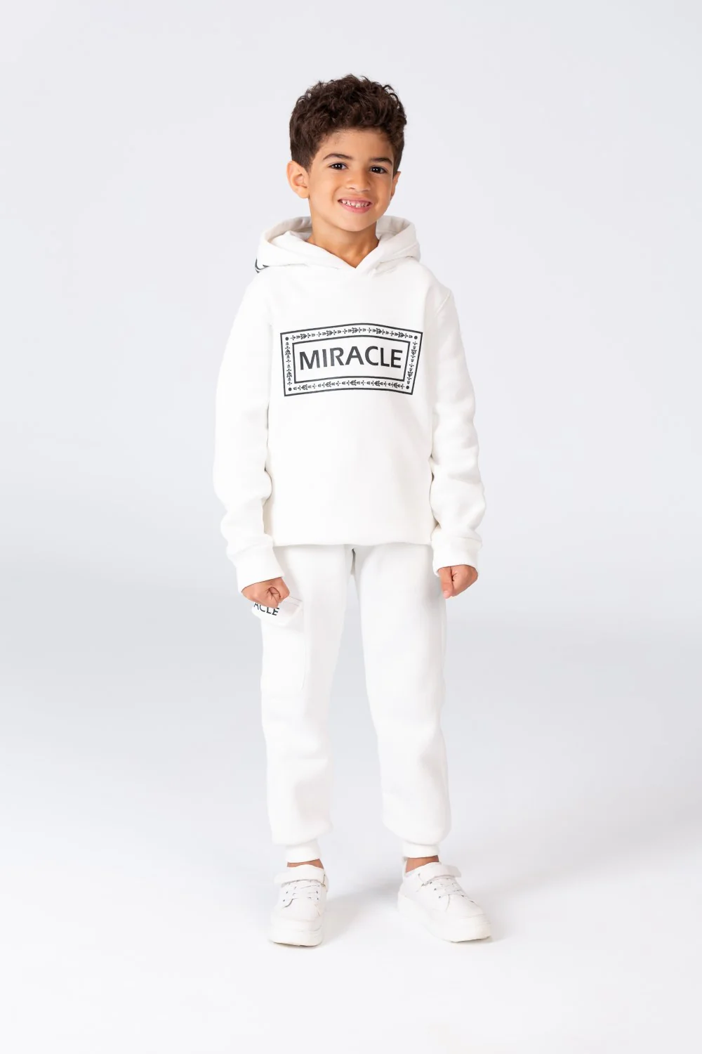 Boy's Winter Printed Training Suit In Milton Material - Image 9
