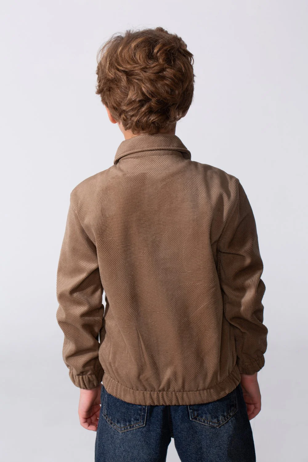Boy's Winter Long Sleeves Slim Fit Velvet Shirt With Buttons - Image 10