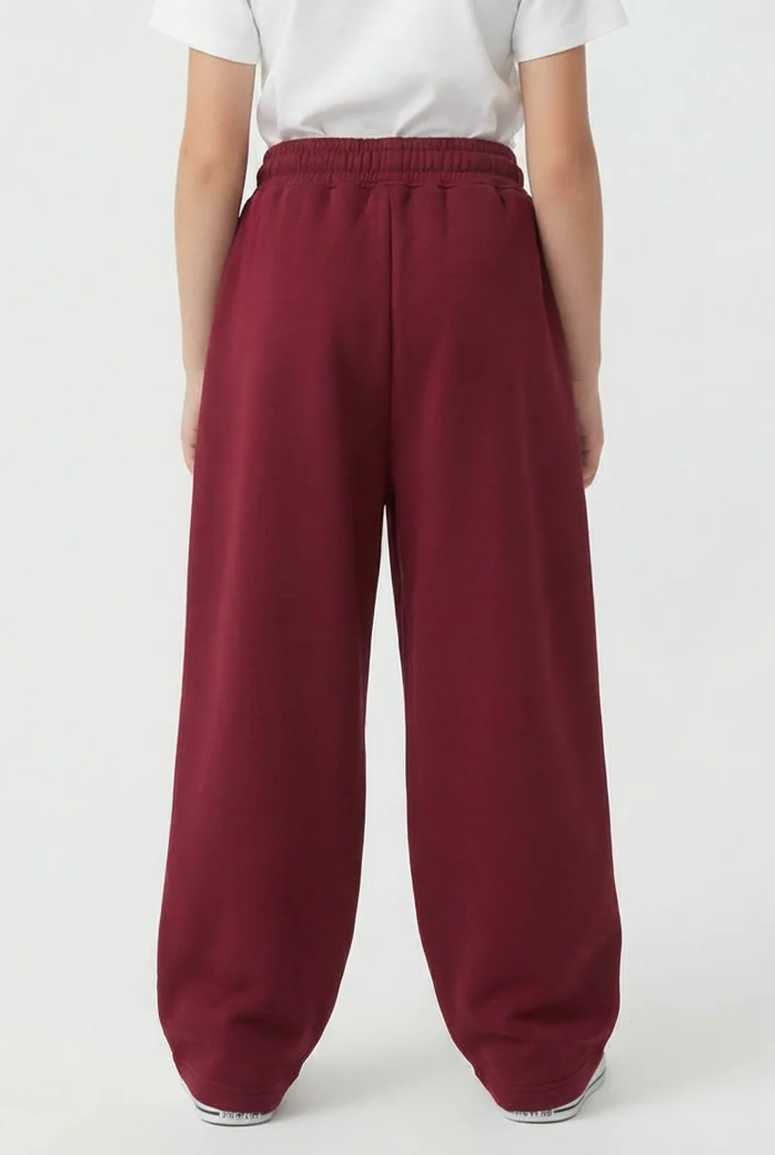 Girl’s Melton Oversize Everyday Wear Sweatpants - Image 6