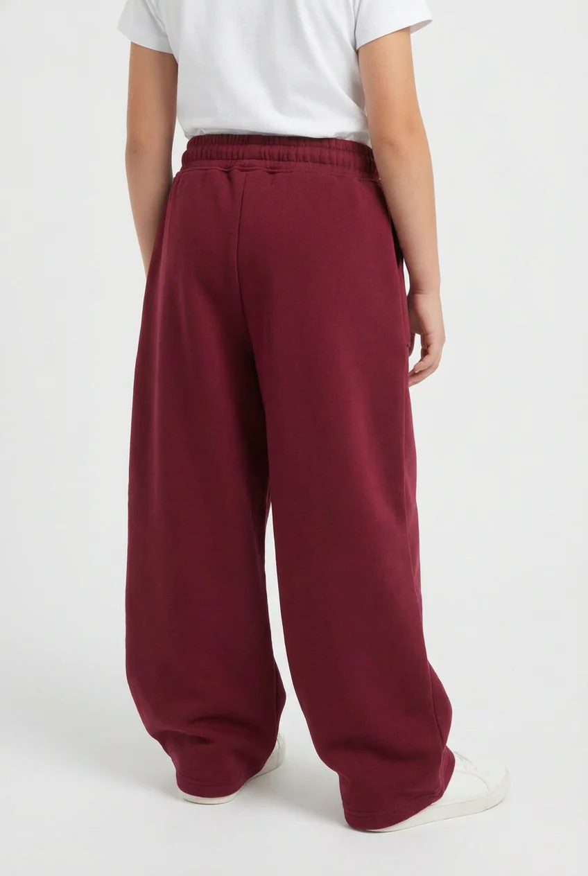 Girl’s Melton Oversize Everyday Wear Sweatpants - Image 7