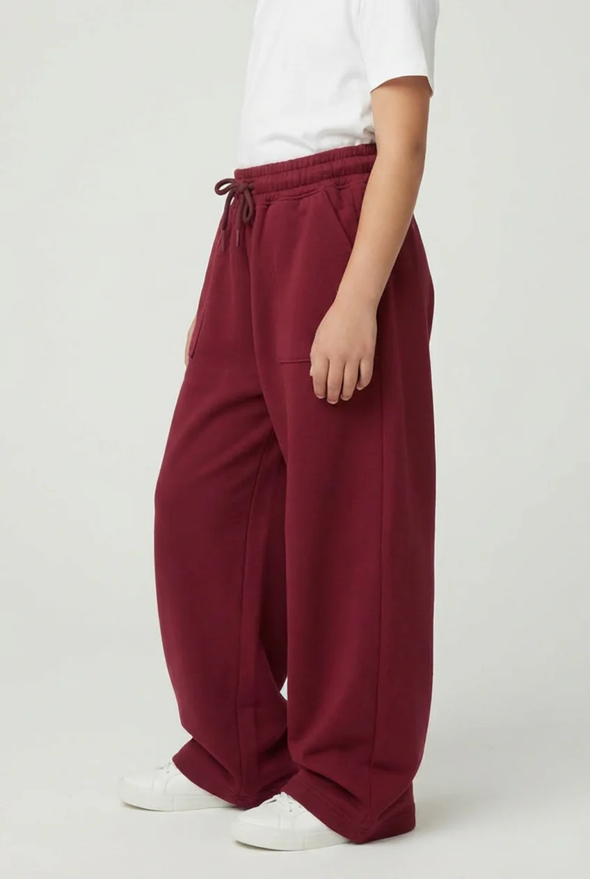 Girl’s Melton Oversize Everyday Wear Sweatpants - Image 8