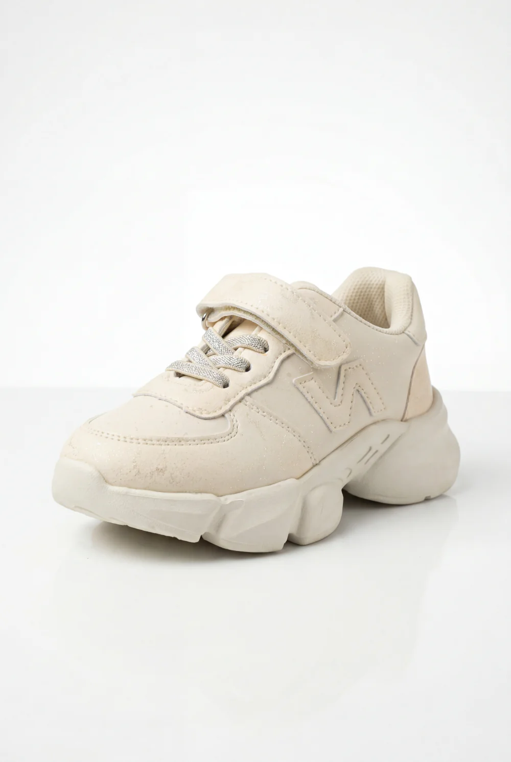 Girl's Bold Chunky Trainer Sculpted Midsole Provides Structured Feel Excellent Stability All-Day Elastic Laces Shoes - Image 12