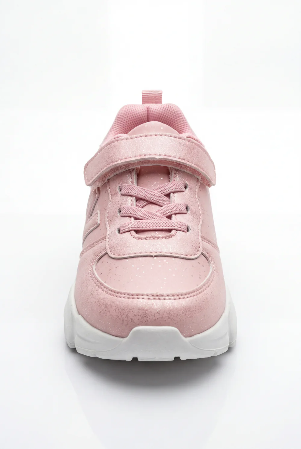 Girl's Bold Chunky Trainer Sculpted Midsole Provides Structured Feel Excellent Stability All-Day Elastic Laces Shoes - Image 4