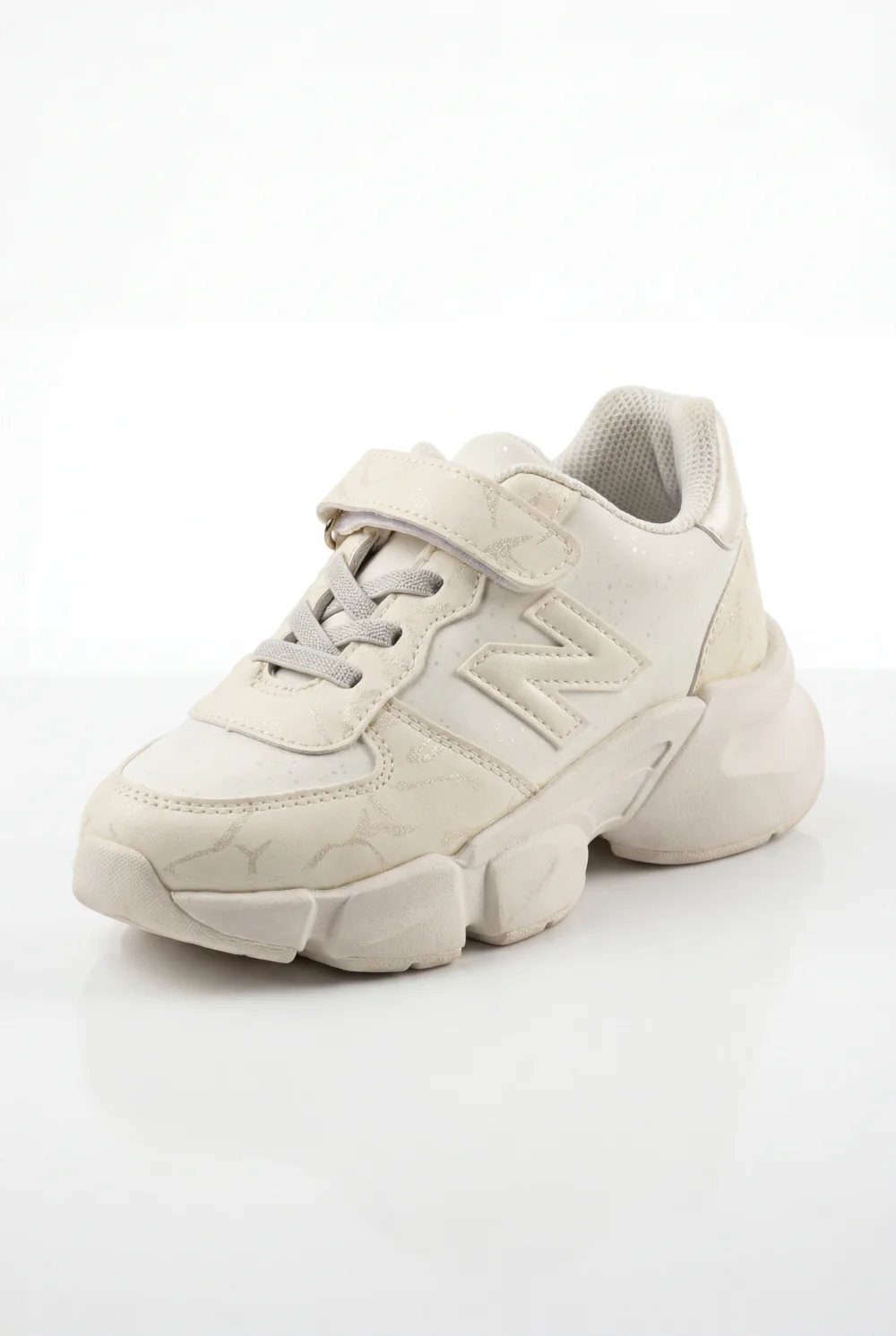 Girl's Bold Chunky Trainer Sculpted Midsole Provides Structured Feel Excellent Stability All-Day Elastic Laces Shoes - Image 8