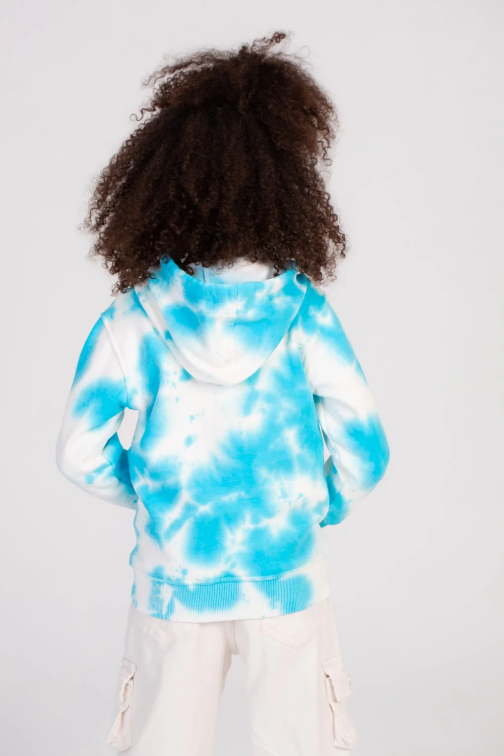 Girl's Colorful Regular Fit Hoodie Melton Basic Padded Sweatshirt - Image 5