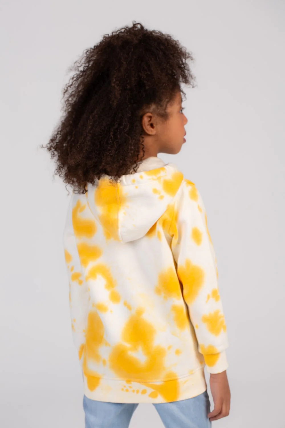 Girl's Colorful Regular Fit Hoodie Melton Basic Padded Sweatshirt - Image 8