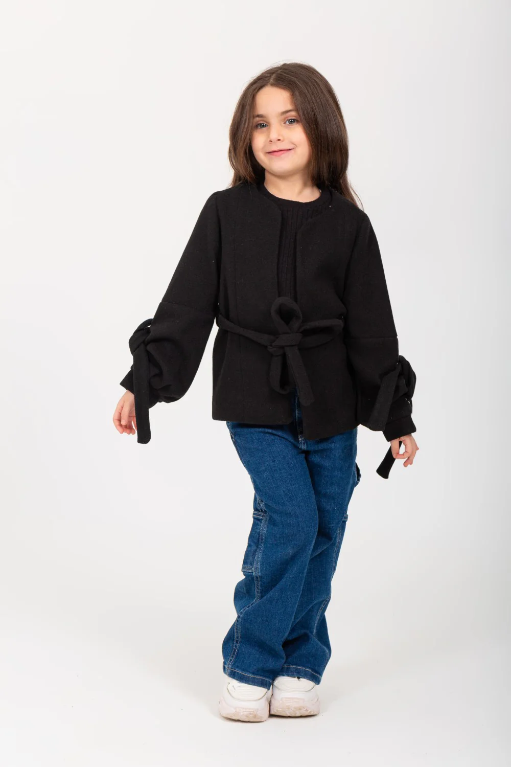 Girl's Fashion Casual Full Zipper Gokh Jacket