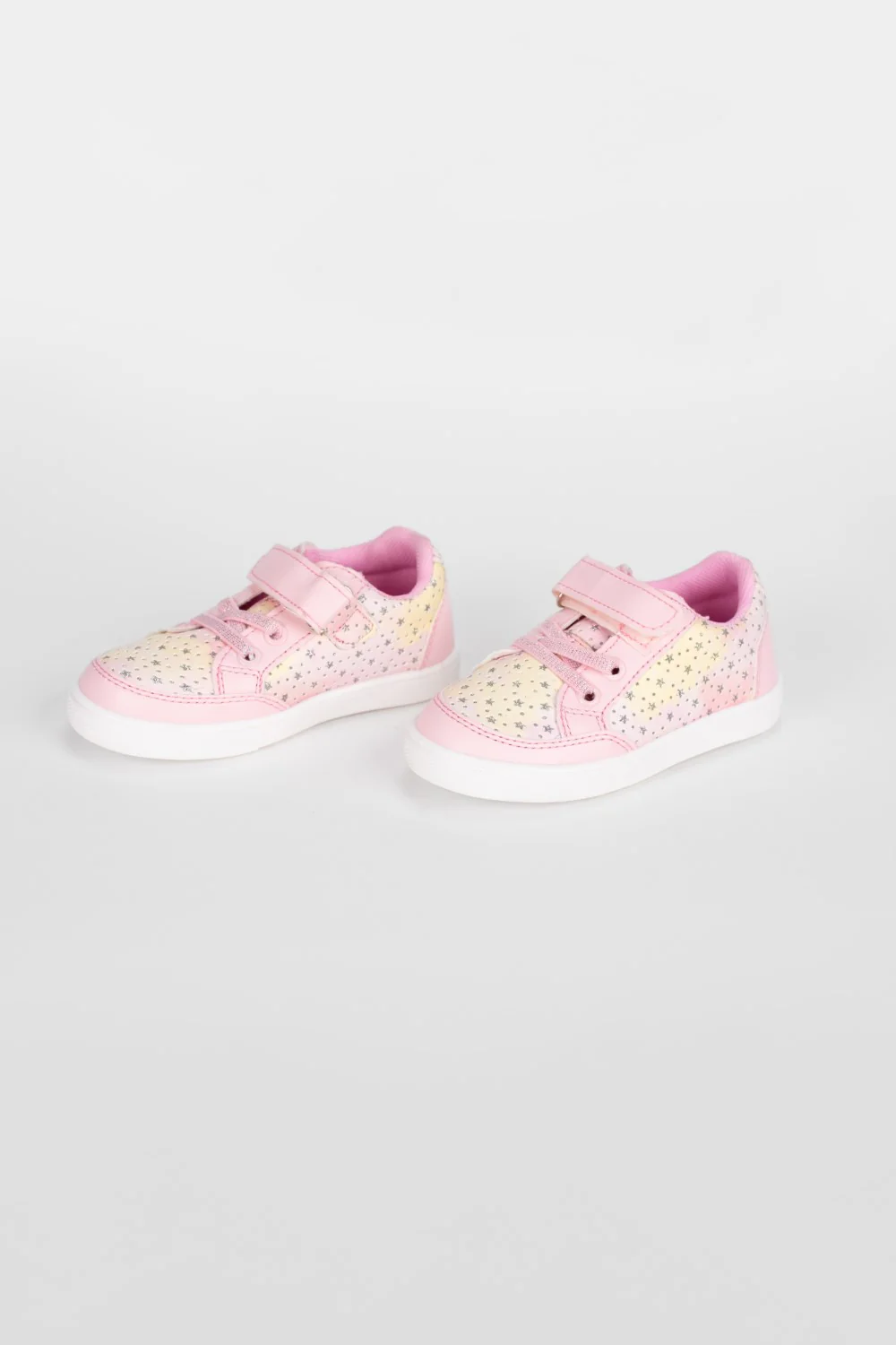 Girl's Flat Unique Multi Color Sneaker Shoes - Image 4
