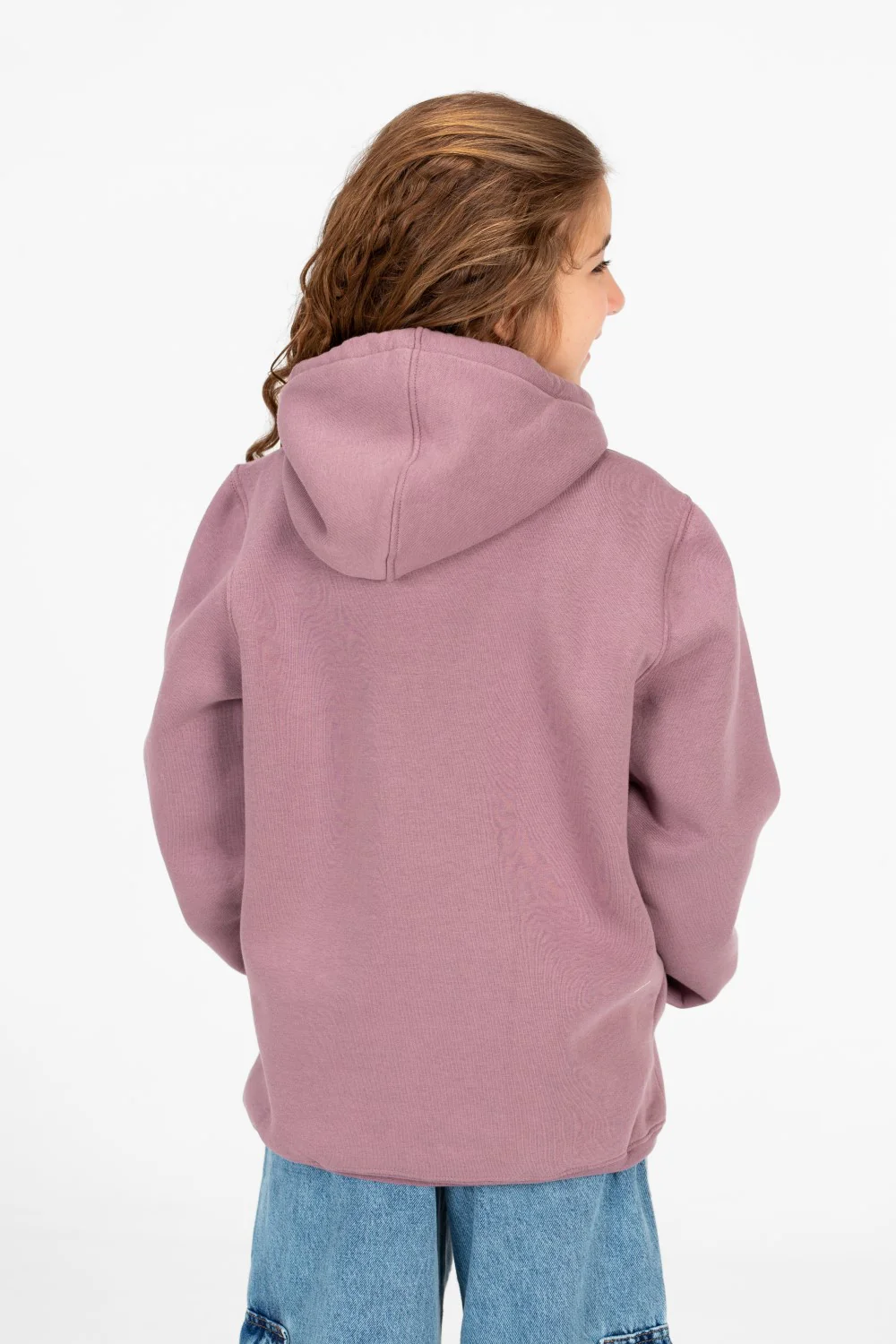 Girl's Front Print Hoodie Sweatshirt With Kangaroo Pocket - Image 6