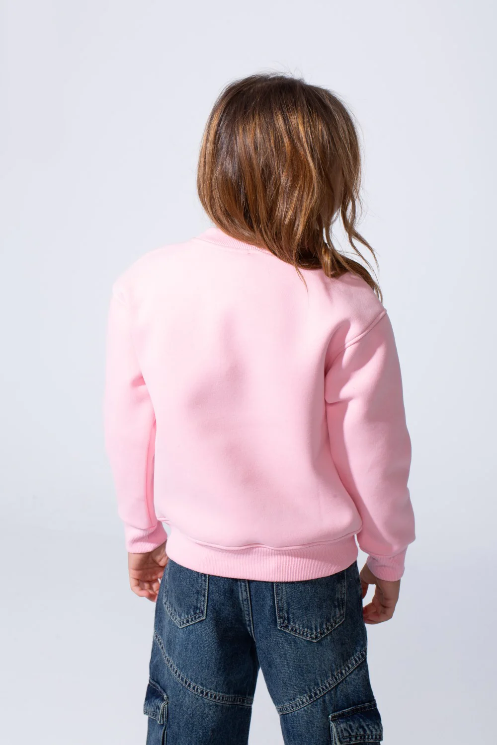 Girl's Heart Graphic Tomato Store Slim Fit Sweatshirt Long Sleeves With Crew Neck - Image 6