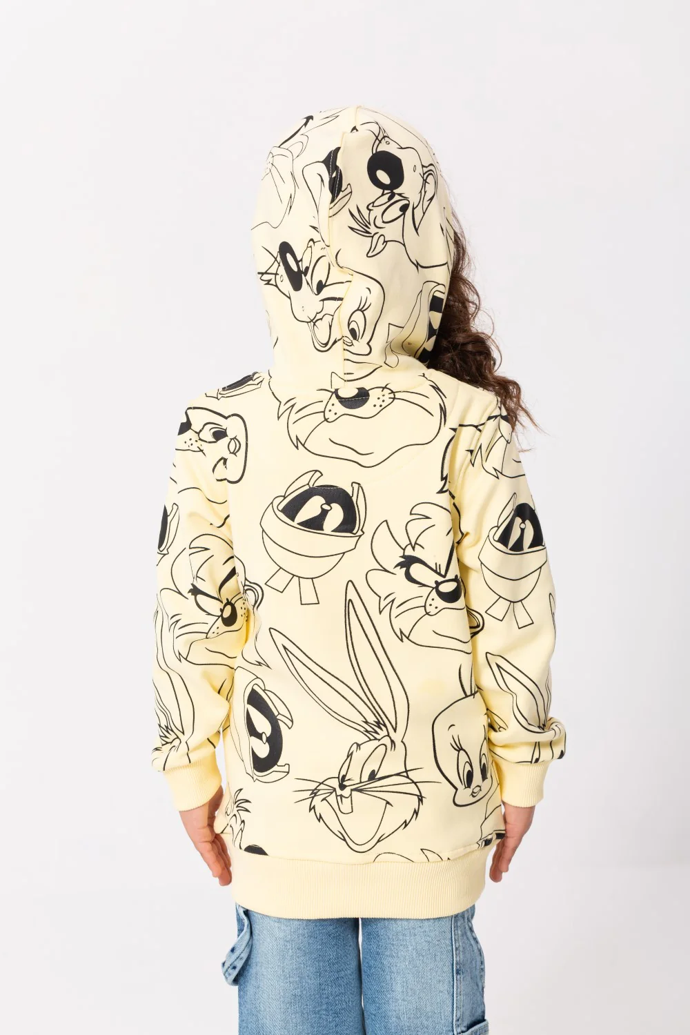 Girl's Hoodie Padded With Unqiue Modern Pattern Hooded Sweatshirt - Image 5