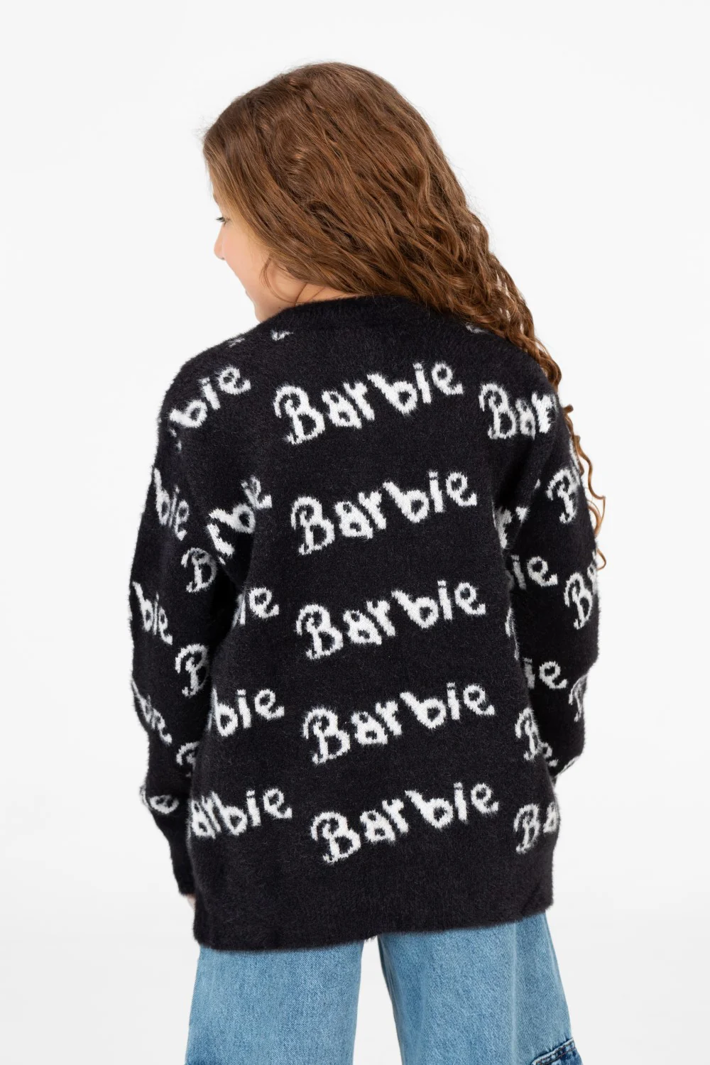 Girl's Jakar Barbie Print Full Zip Pullover - Image 2