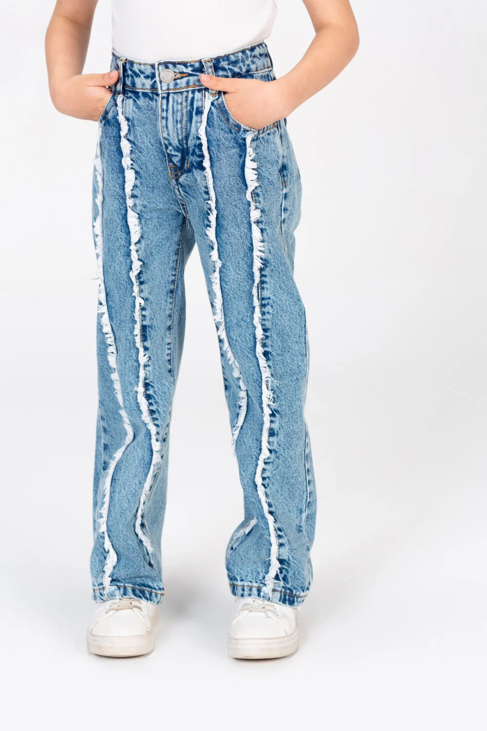 Girls Jeans Pants With A Unique Wide Fit - Image 4