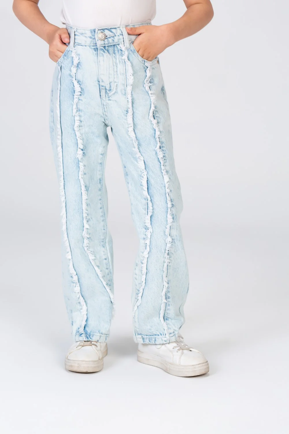 Girls Jeans Pants With A Unique Wide Fit - Image 7