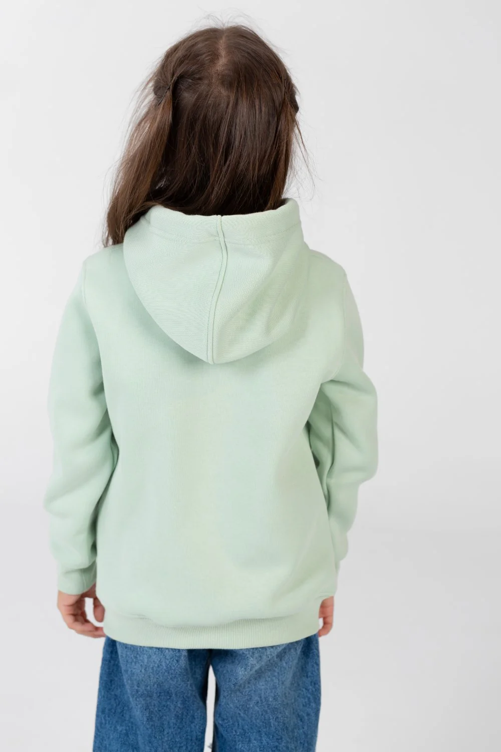 Girl's Long Sleeved Hooded Sweatshirt - Image 6