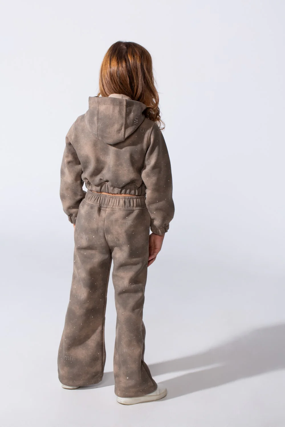 Girl's Melton Slim Fit Galaxy Wash Two-Piece Outfit Set - Image 10